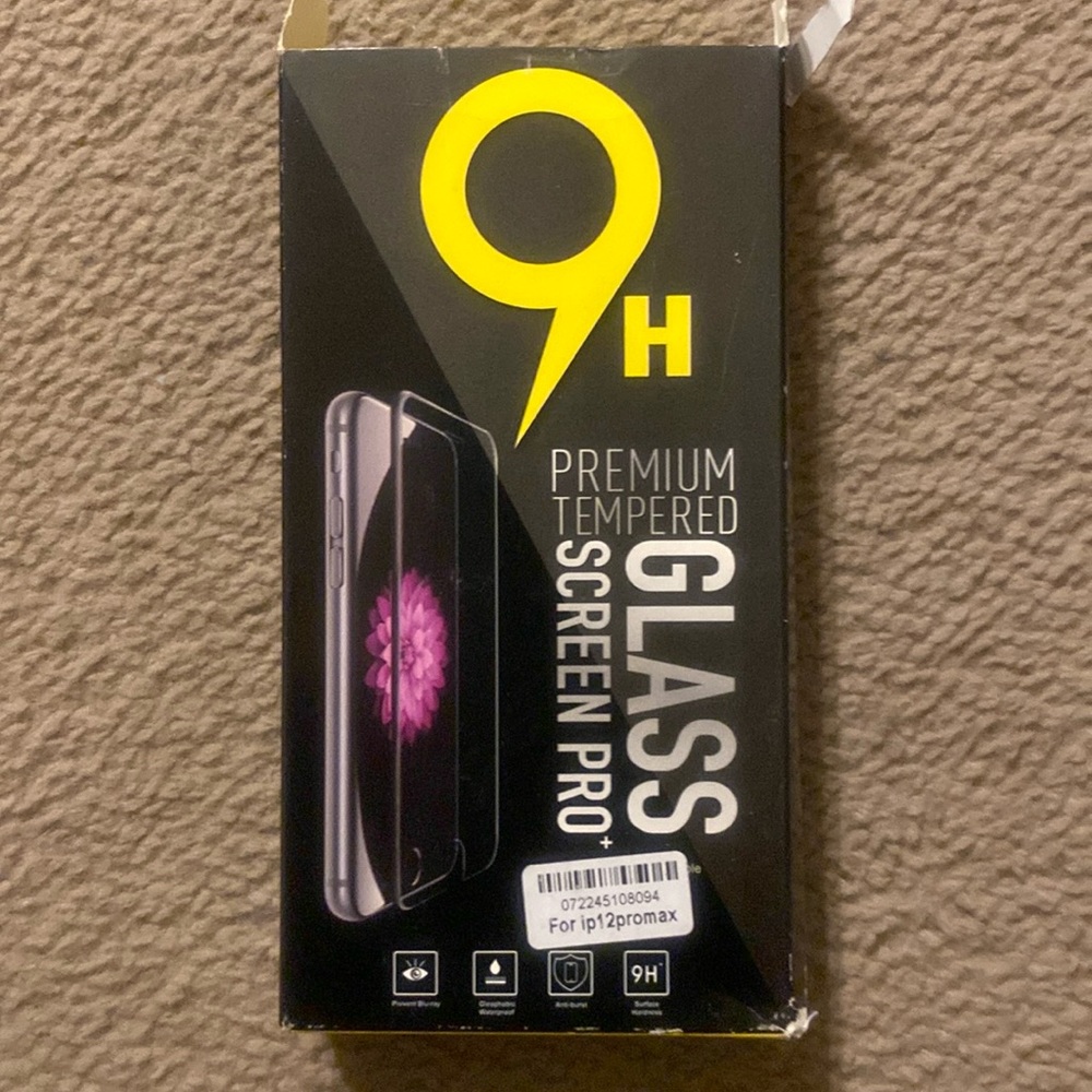 iPhone 12 Pro Max Tempered glass screen protectors
